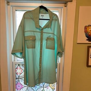 Izod Men's Polo Shirt - Light Green